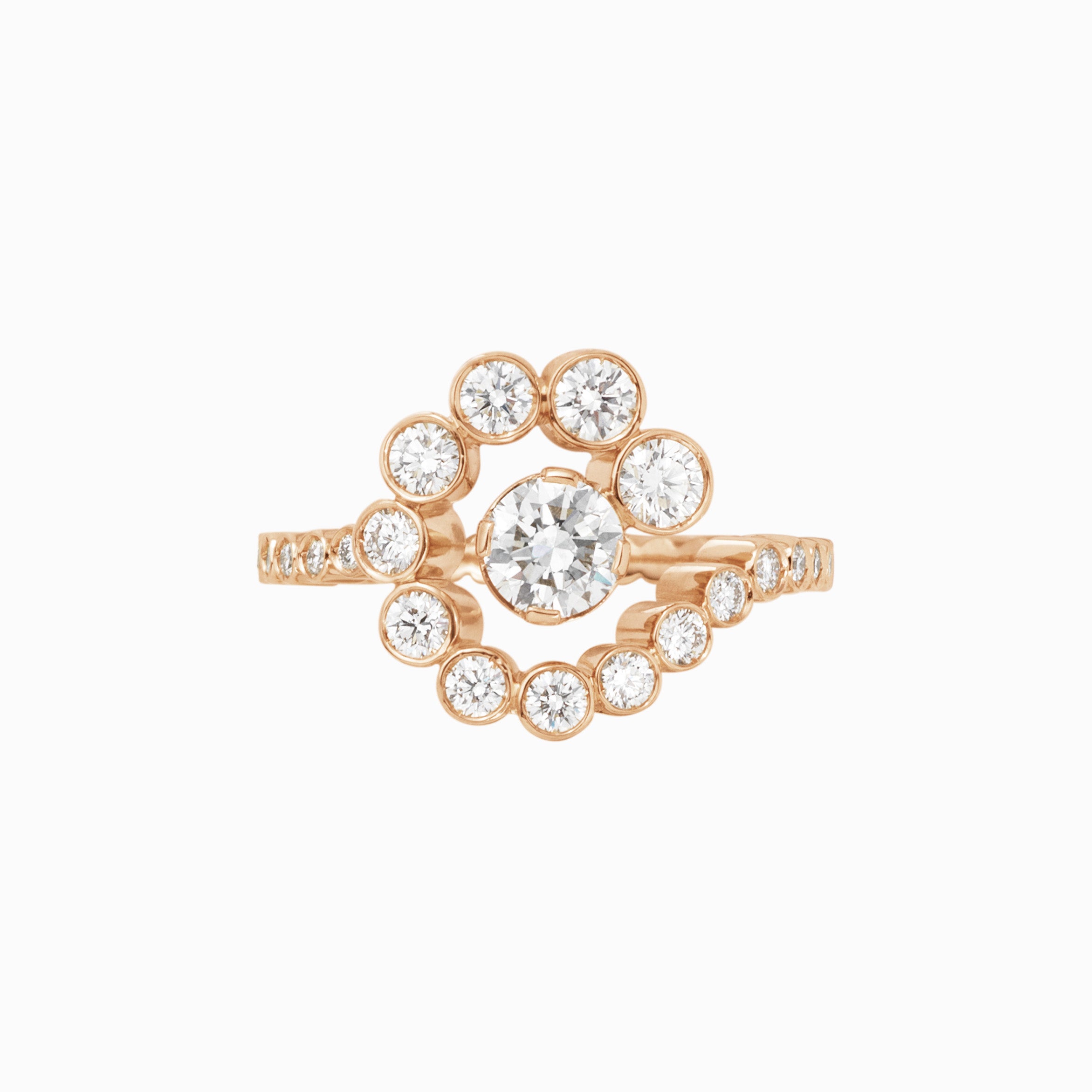 Escargot de Diamant Rose